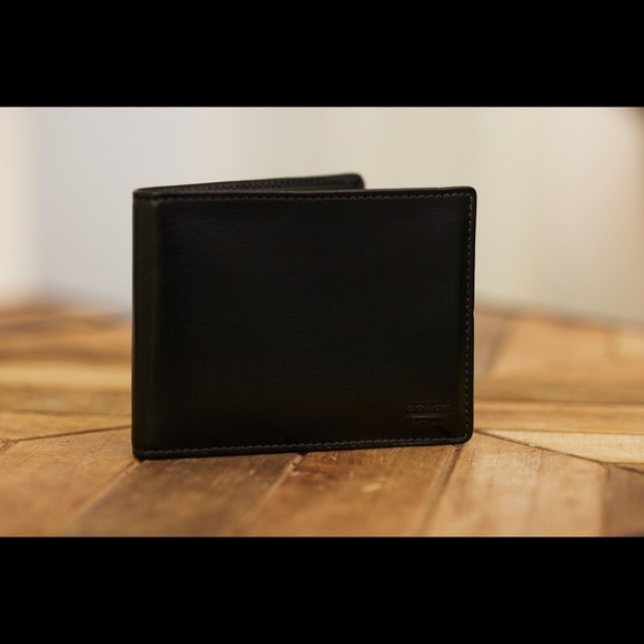 Men’s wallet Coach black NEW - Picture 3 of 11